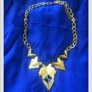 Black & Gold Lion necklace